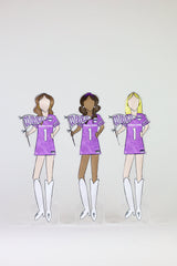 TCU Girls Acrylic Block Shelfie