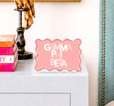 Gamma Phi Beta Scallop Acrylic Shelfie
