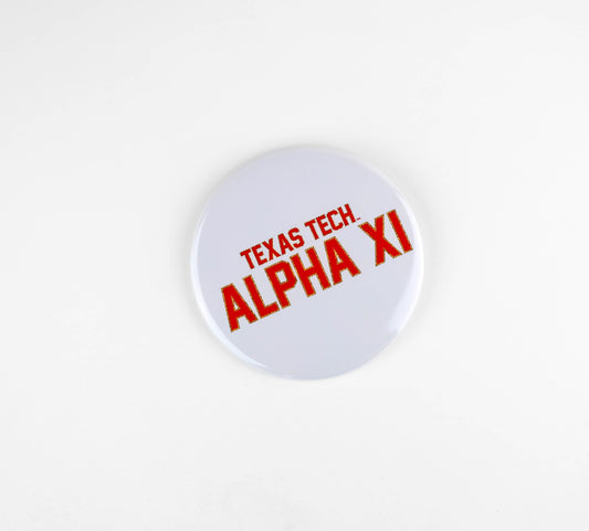 Texas Tech Alpha Xi Patch Letters