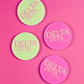 Delta Zeta Acrylic Coasters