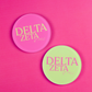 Delta Zeta Acrylic Coasters