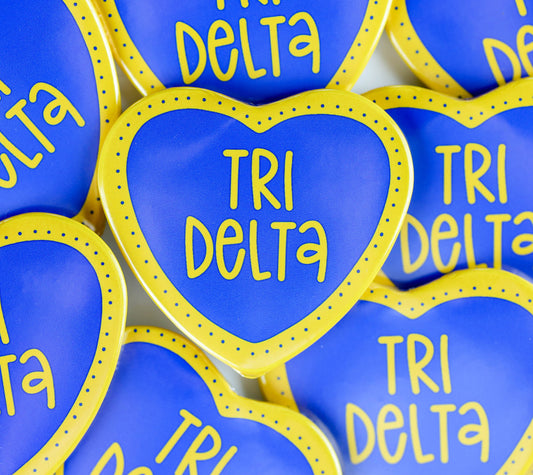 Tri Delta Heart