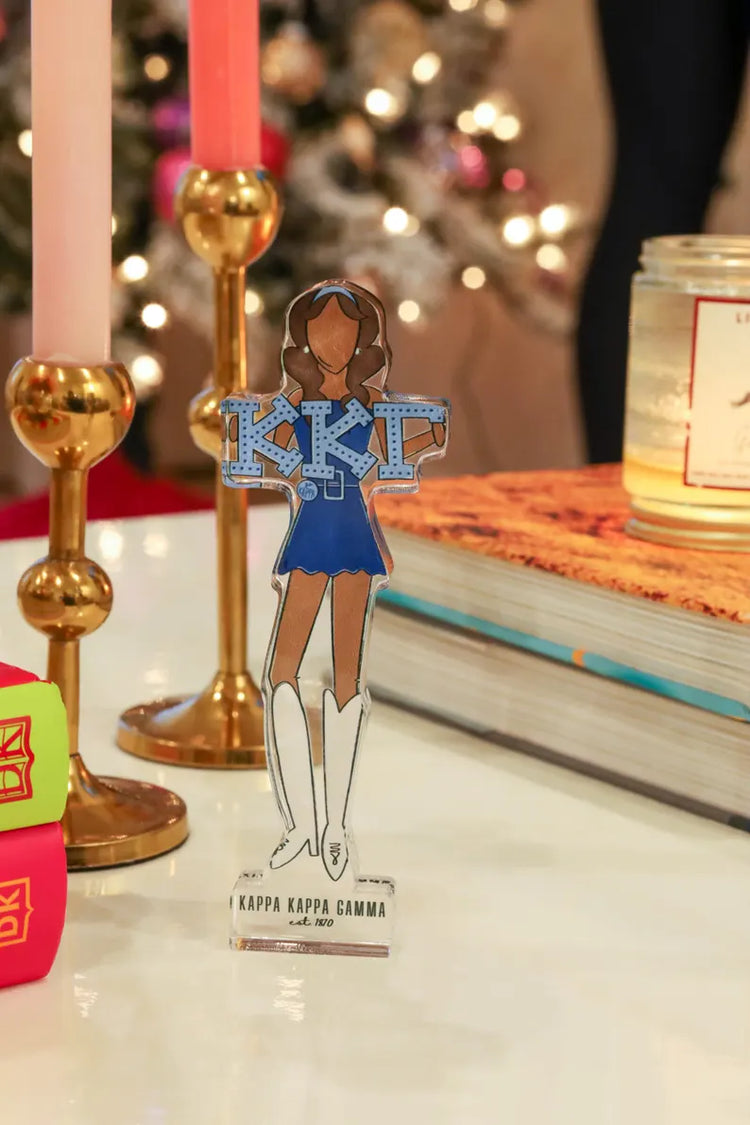 Kappa Kappa Gamma Acrylic Block Shelfie