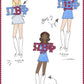 Pi Beta Phi Acrylic Block Shelfie