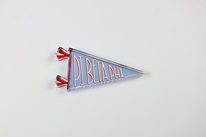 Pi Beta Phi Acrylic Pennant Flag Shelfie