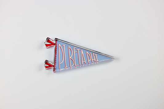 Pi Beta Phi Acrylic Pennant Flag Shelfie