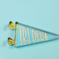 Tri Delta Acrylic Pennant Flag Shelfie