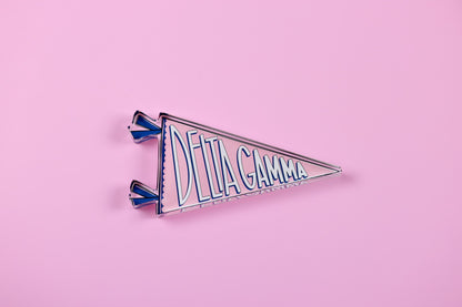 Delta Gamma Acrylic Pennant Flag Shelfie