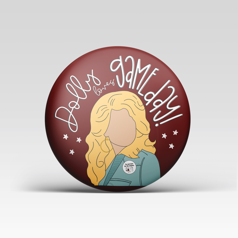Dolly <3s Game Day - Maroon