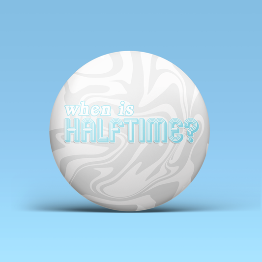 When Is Halftime? -  Blue & Red