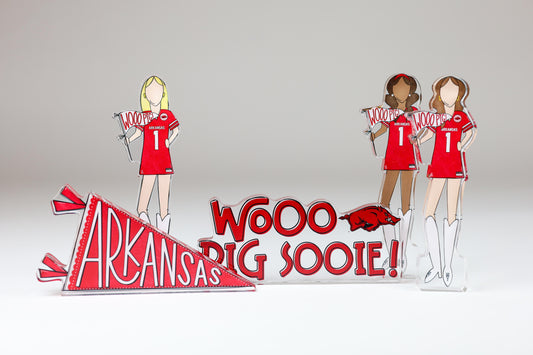 Woo Pig Sooie Acrylic Block Shelfie