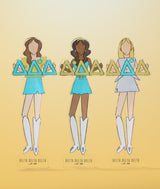 Tri Delta Acrylic Block Shelfie