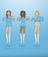 Alpha Delta Pi Acrylic Block Shelfie