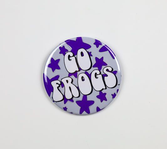 Go Frogs Stars Button