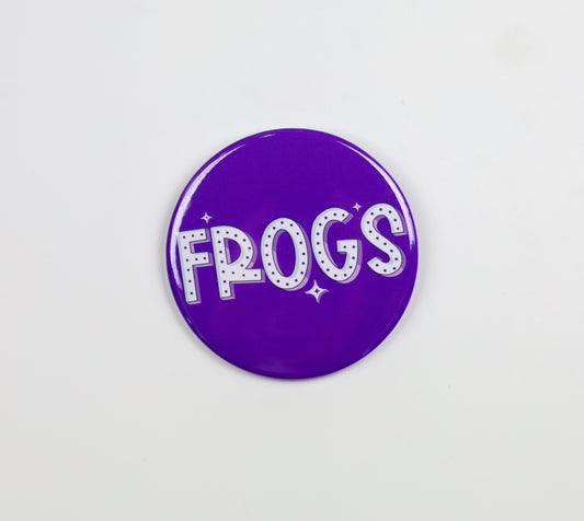 Frogs Retro Button