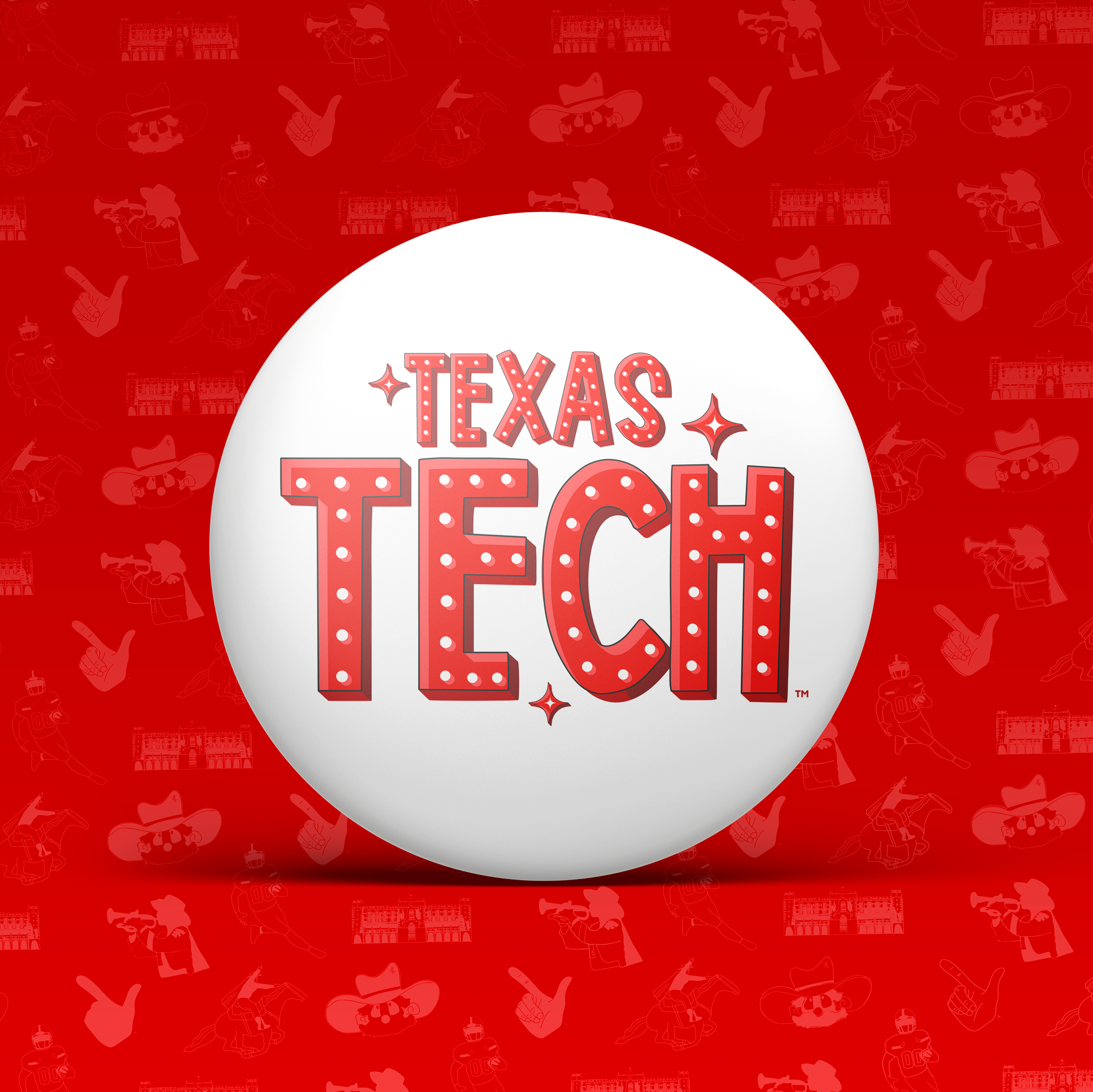 Texas Tech Game Day Buttons | Game Day Pins | College Football ...