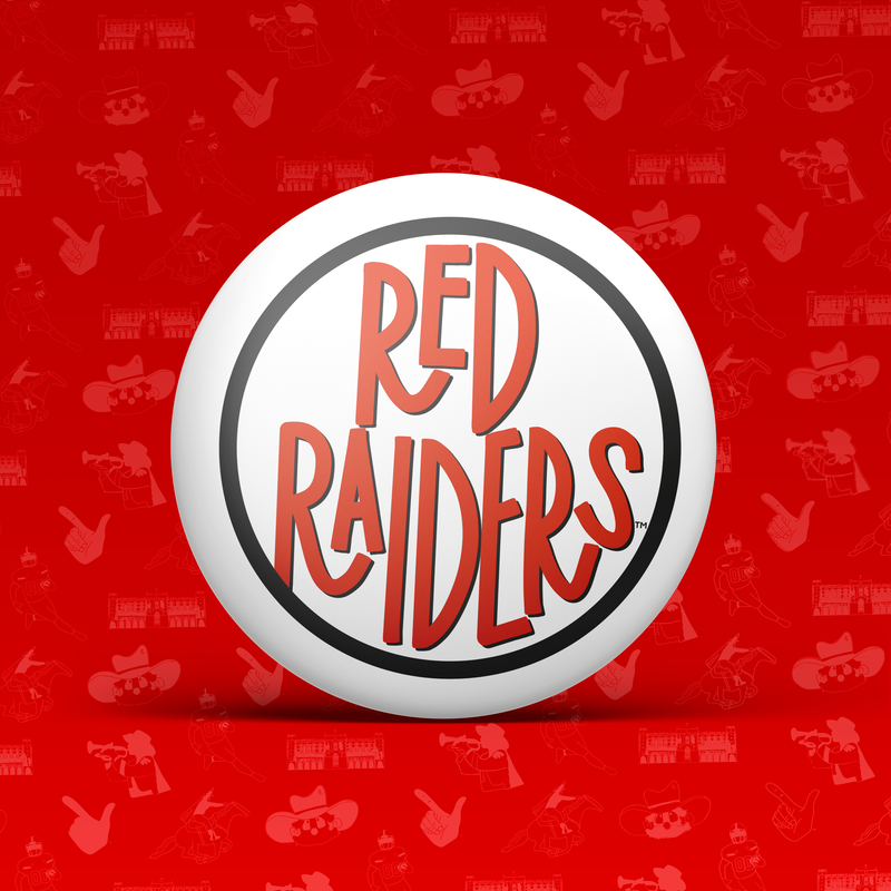 Red Raiders Button