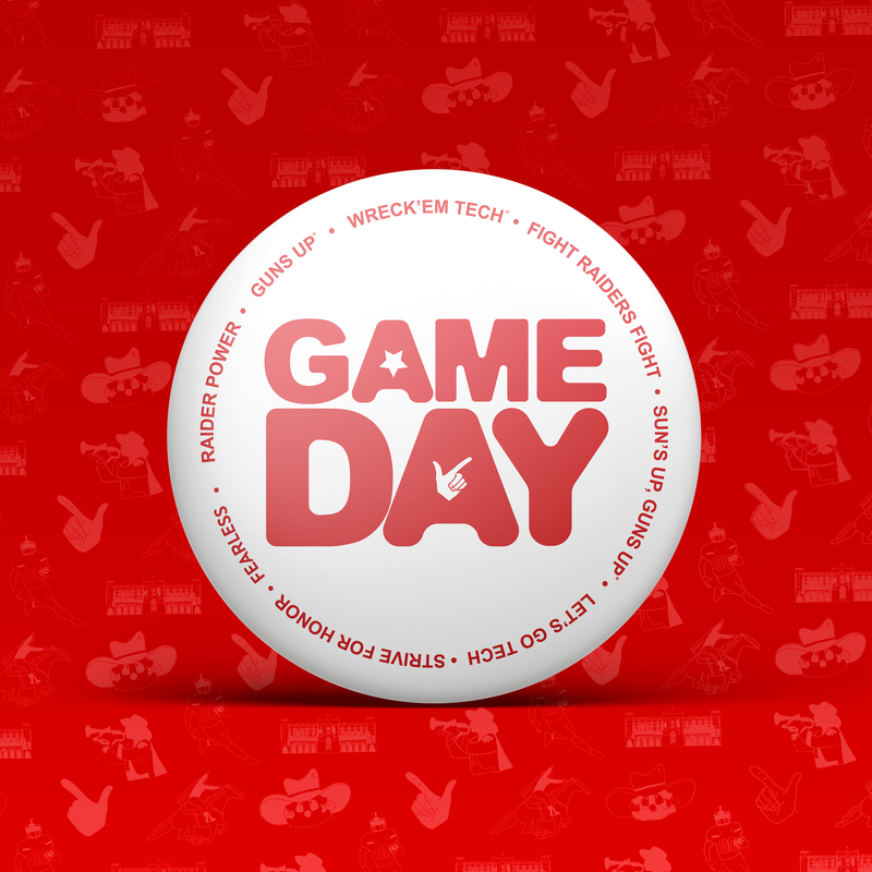Game Day TTU Button
