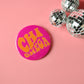 Chi Omega Groovy Button