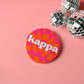 Kappa Checkered Button