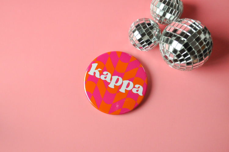 Kappa Checkered Button