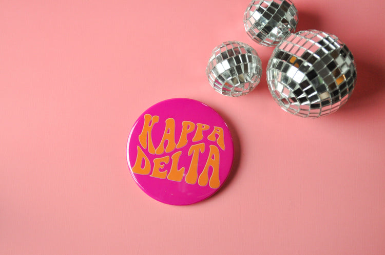 Kappa Delta Groovy Button