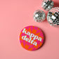 Kappa Delta Checkered Button