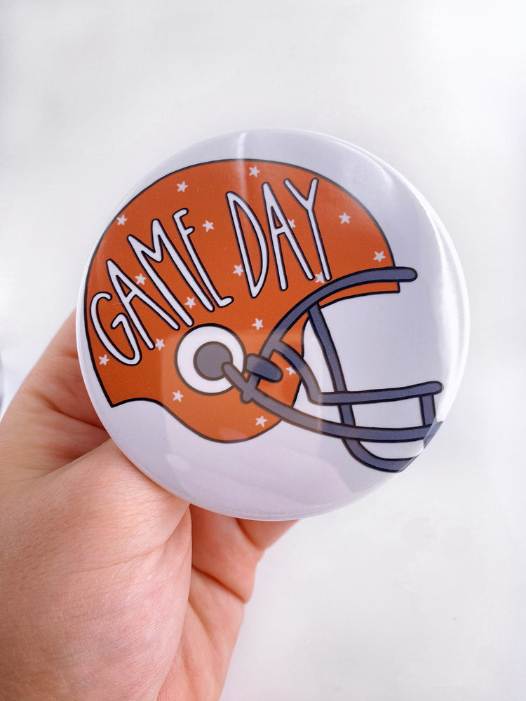 Game Day Helmet Button