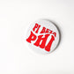 Pi Beta Phi Groovy Star Button - White