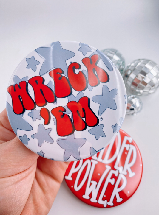 Wreck 'Em Stars Button