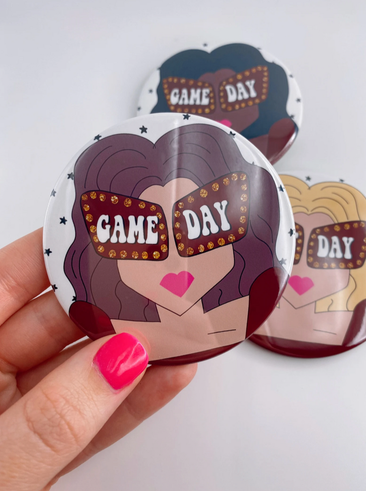 Eyes On Game Day Button