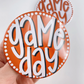 Polka Dot Game Day Button