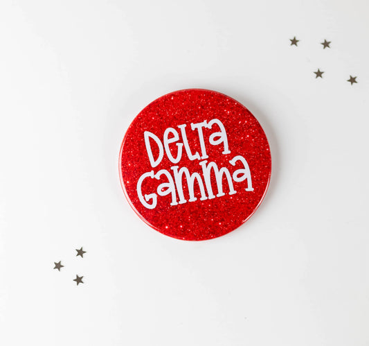 Delta Gamma Red Glitter
