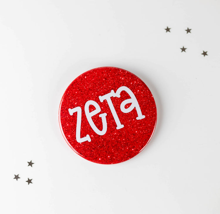 Zeta Red Glitter