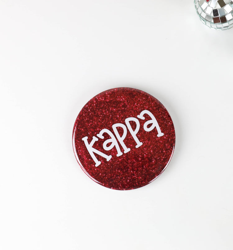 Kappa Kappa Gamma Maroon Glitter