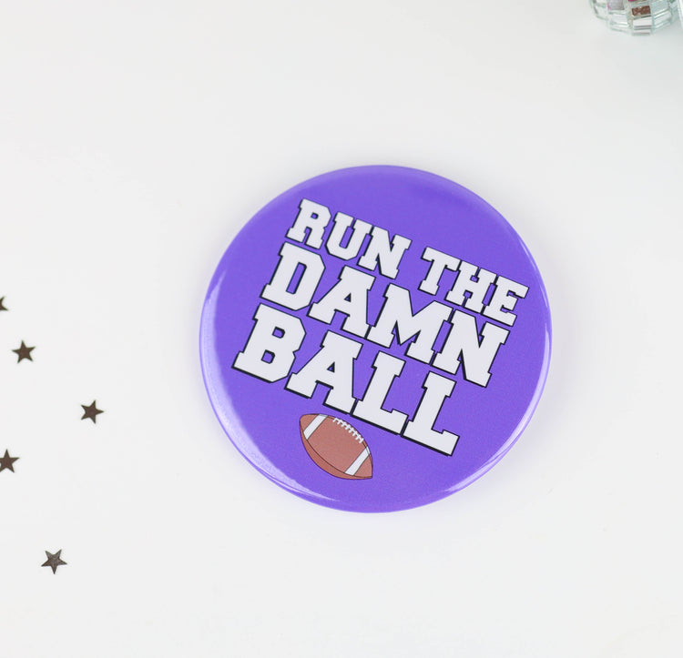 Run The Damn Ball - Purple