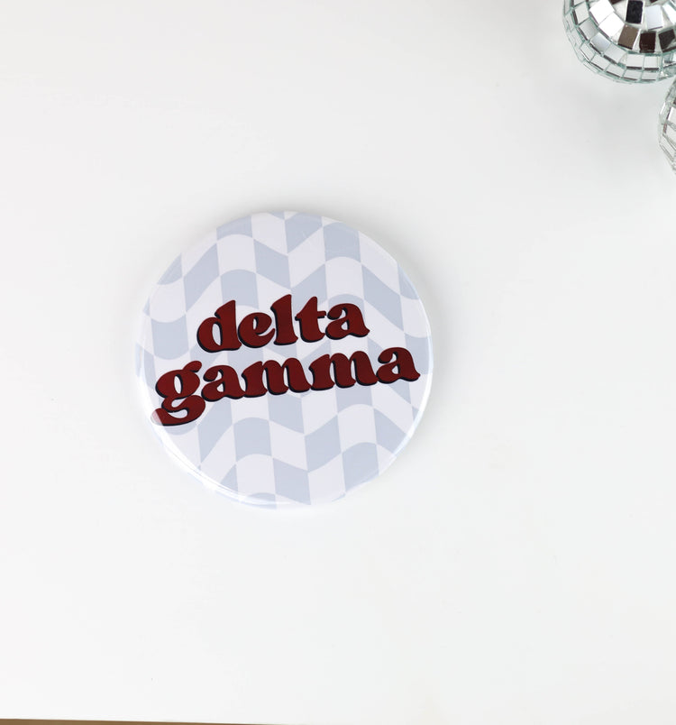 Delta Gamma Checkered - Maroon