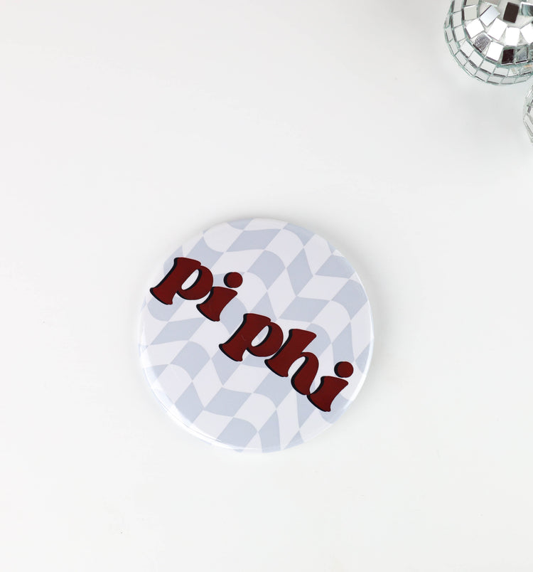 Pi Beta Phi Checkered - Maroon