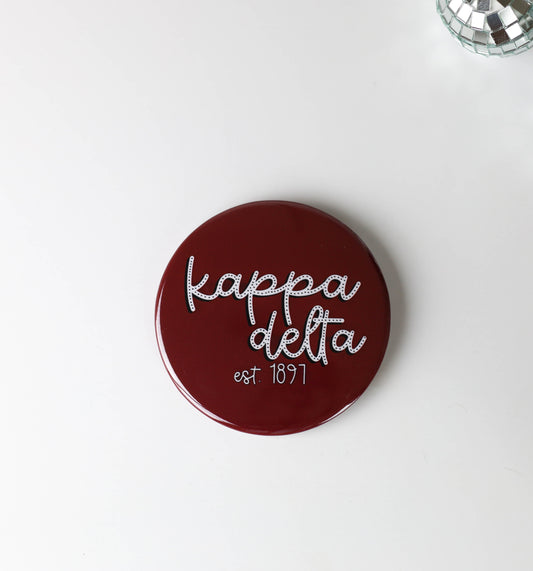 Kappa Delta Est. 1897 - Maroon